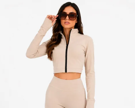 Chaqueta crop